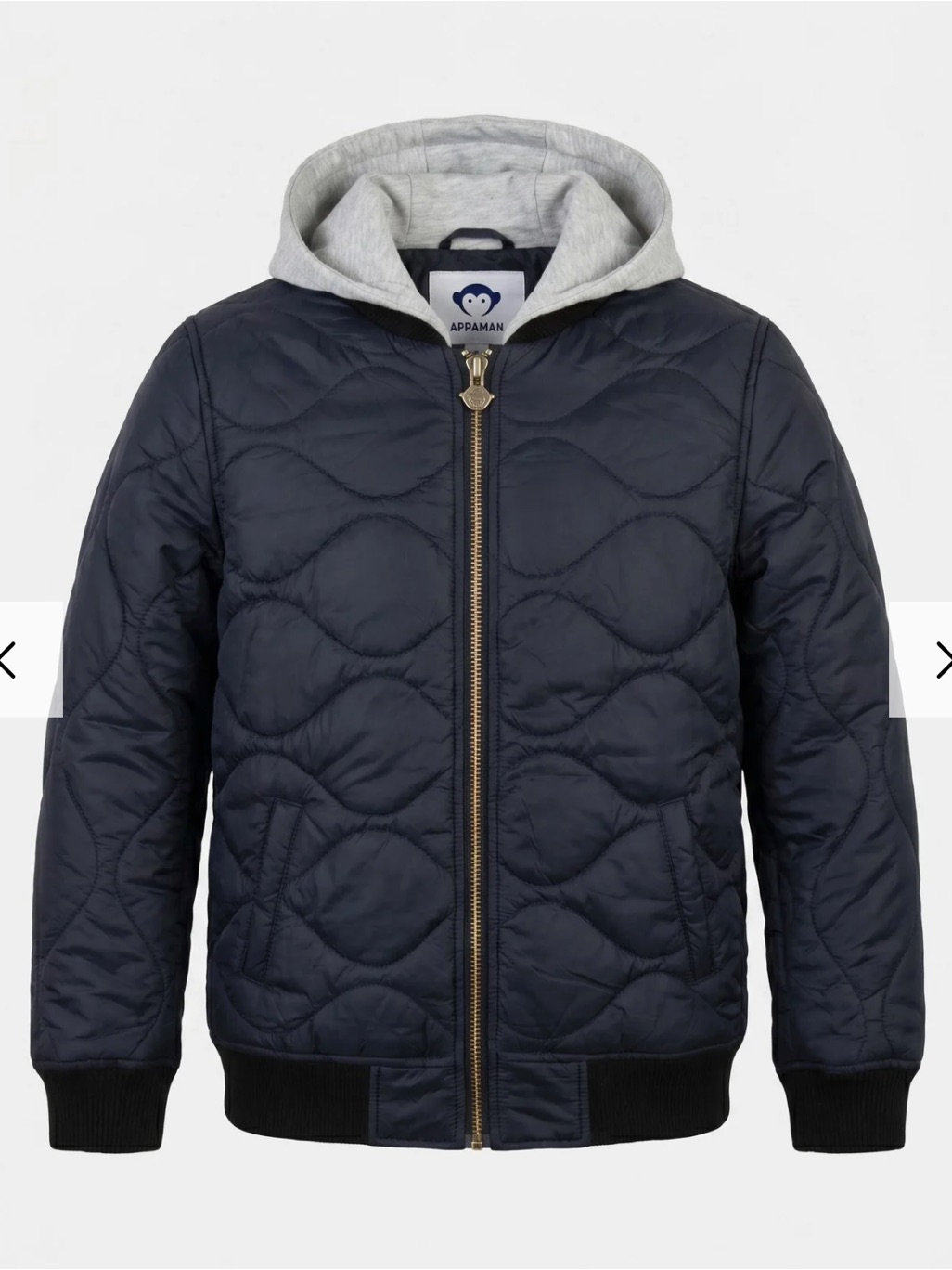 Appaman Bx Bomber In Navy Blue Size 14